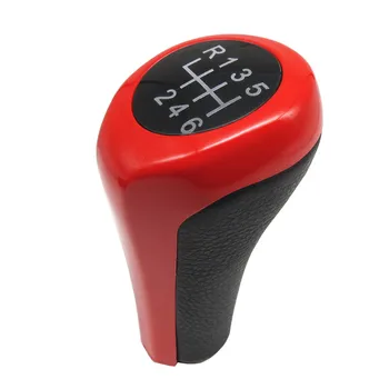 

FaroeChi Elegant And Fashionable Red 6 Speed Manual Gear Shift Knob Stick Head For BMW E90 E91 E92 F30 Z5 F20 M3 M4 M5 X5 X6
