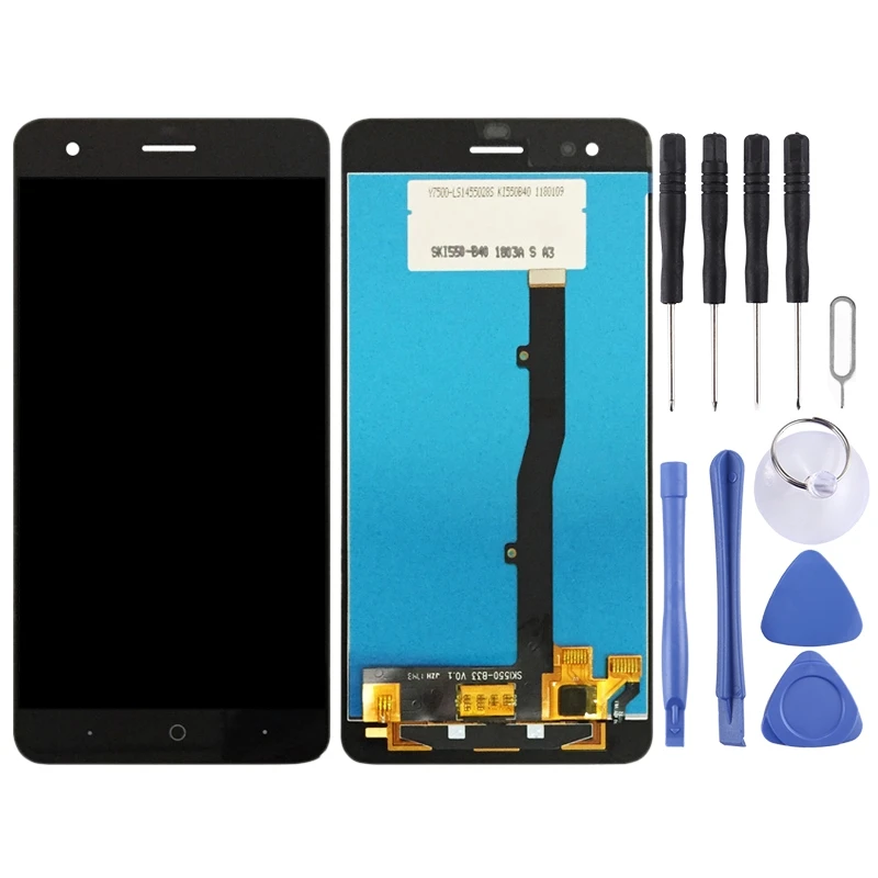 ЖК экран и дигитайзер в сборе для ZTE Blade A6 Max A0605 (черный)|Экраны мобильных