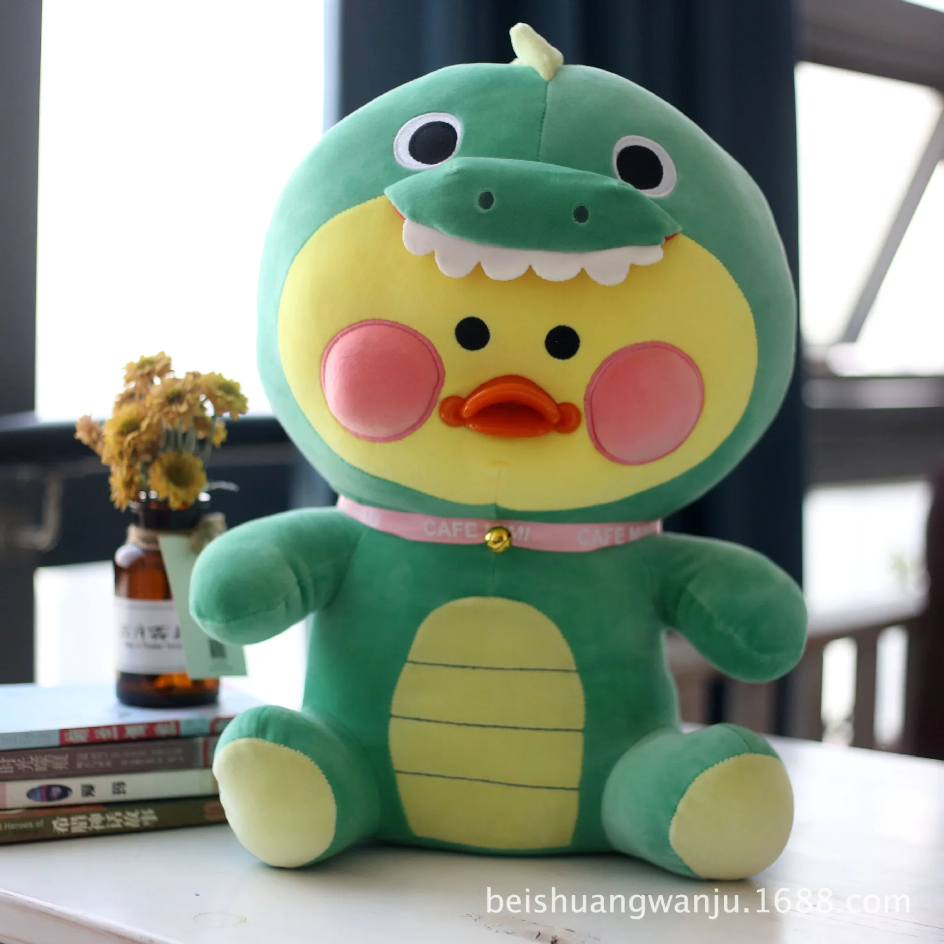 

Genuine Hyaluronic Acid Duck Doll Face Online Celebrity Duck Stuffed Toy Dinosaur Bear Pigskin Creative Birthday Gift