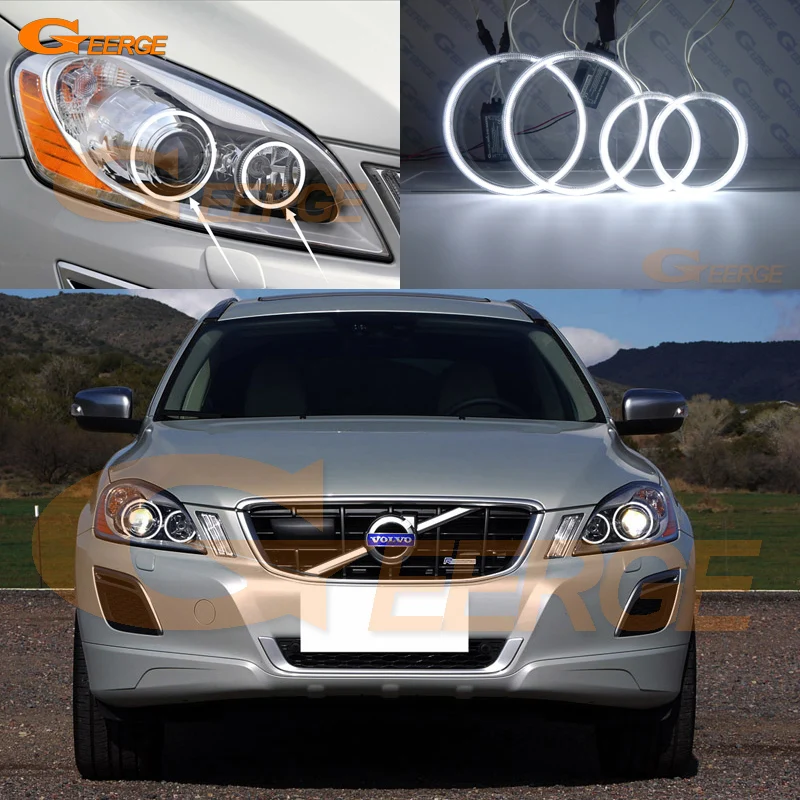 Для Volvo XC60 2008 2009 2010 2011 2012 пред лицевая сторона ксеноновая фара отличная ультра