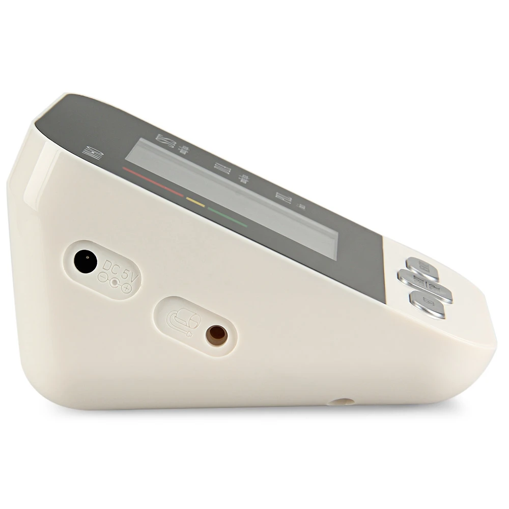 Professional Automatic Digital Arm Blood Pressure Monitor Tonometer Usb Rechargeable Sphygmomanometer tensiometro pulsometer