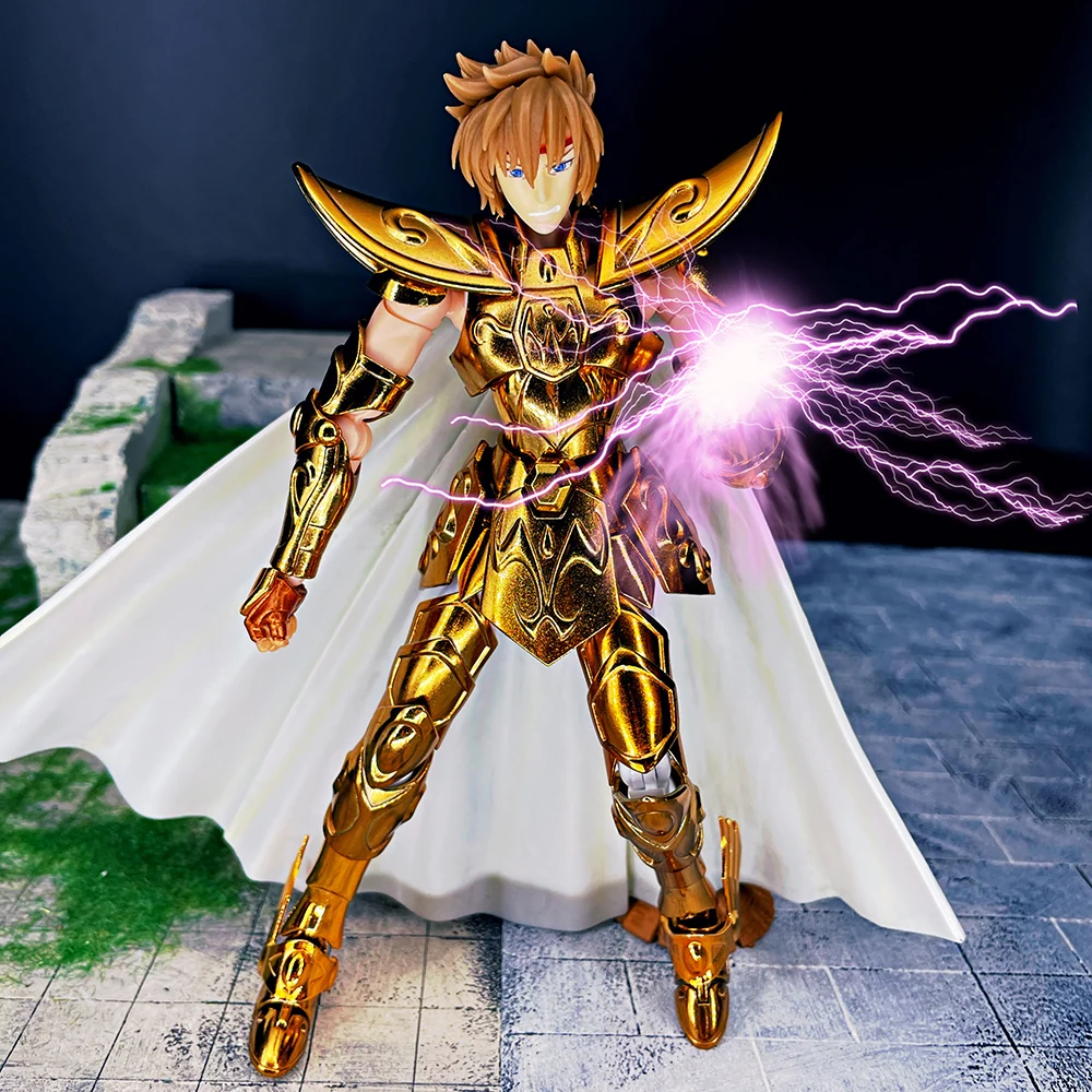 Saint Seiya Myth Cloth Ex Gold Saint Head Carving Sagittario Sisyphus - The Lost Canvas - Lc Model Hair Face Accessory Only Nd