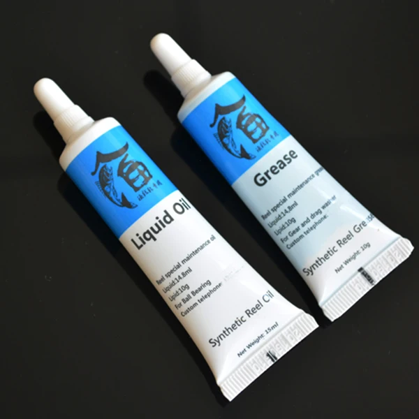 2 uds. Cojinete de rueda de pescado carretes de pesca lubricantes aceite lubricante para carrete Universal THJ99