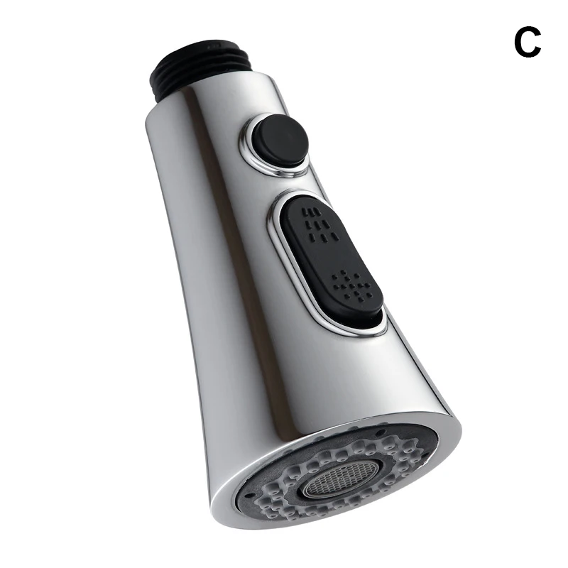 Kitchen Bathroom Tap Faucet Pull Out Shower Head Water Spray Replacement Head Sprinkler DIN889 - Цвет: C