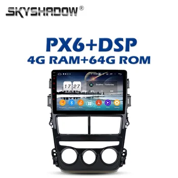 

PX6 DSP Android 9.0 4G + 64G TDA7851 Car DVD Player Wifi Bluetooth 5.0 RDS RADIO GPS Google Map For Toyota VIOS YARIS 2018 2019-