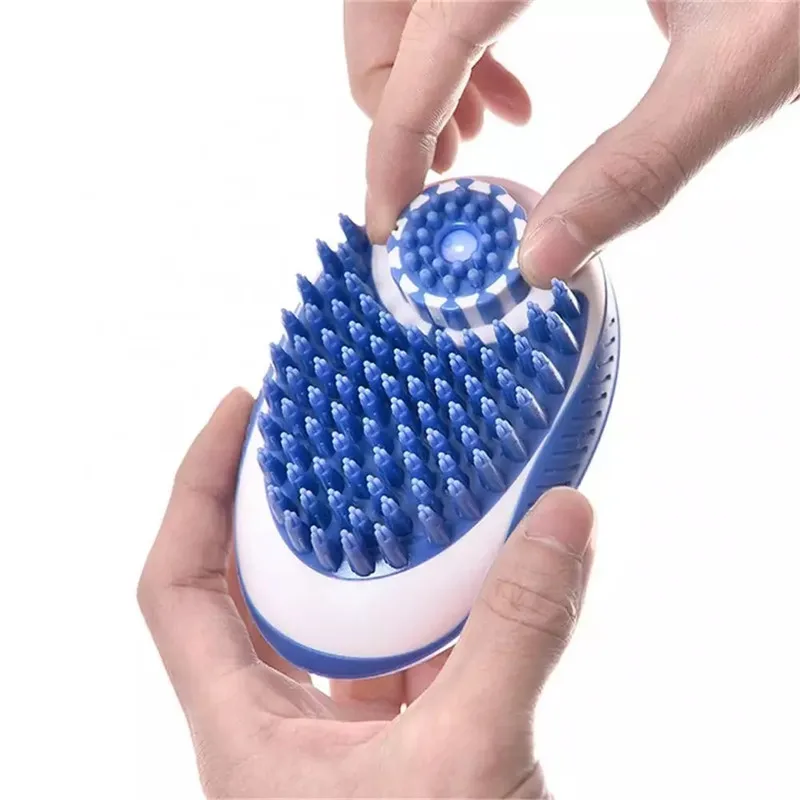 Pet Cat Grooming Brush Dog Bath Brush Comb Pet SPA Massage Brush Soft Dogs Cats Shower Hair Comb Dog Cleaning Tool Pet Supplies Pet Cat Grooming Brush Dog Bath Brush Comb Pet SPA Massage Brush Soft Dogs Cats Shower Hair Comb Dog Cleaning Tool Pet Supplies