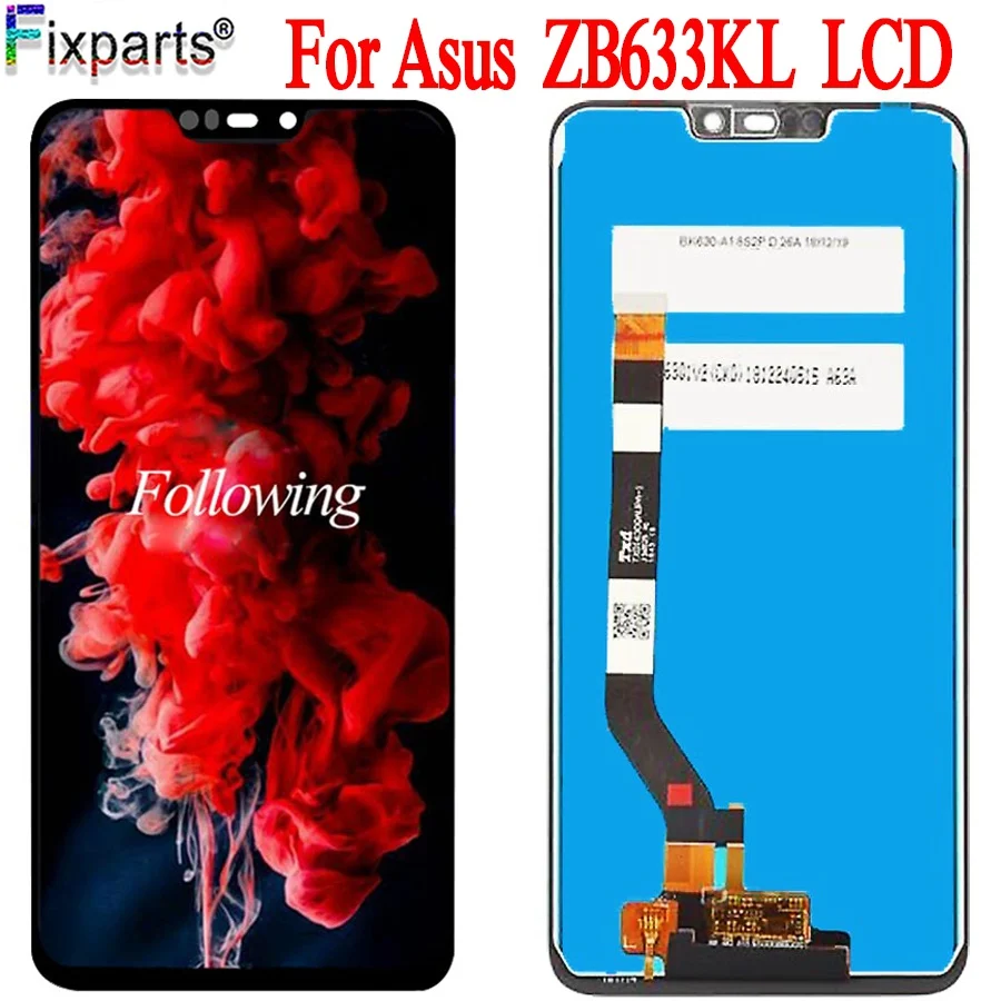 Цена Новый для Asus Zenfone Max (M2) ZB633KL ЖК дисплей сенсорный экран дигитайзер панель сборка Замена 6,26