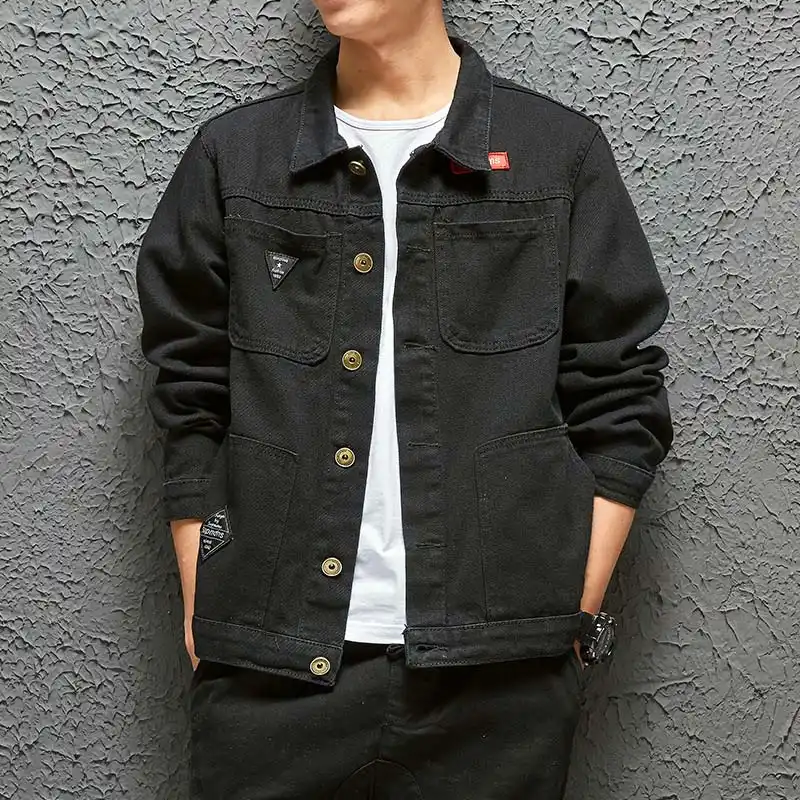 black denim jacket wholesale