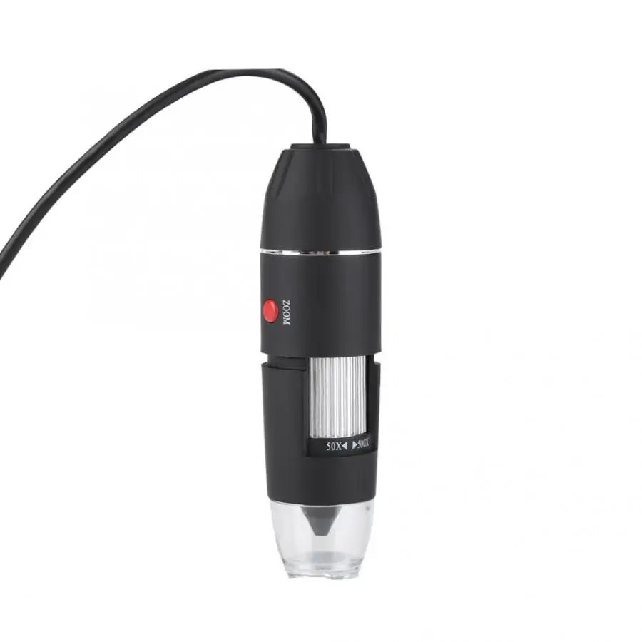DC 5V 1A Ручной Электронный 3mm-infinite микроскоп 0-10M 500X лупа USB для компьютера