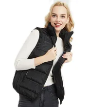 Предприятие Спецодежда вниз хлопчатобумажный жилет-пуховик настраиваемый печатный логотип волонтерская реклама хлопок пальто Теплый жилет пары Wai