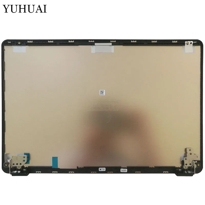 Топ ЖК-задняя крышка для ASUS VivoBook 15 X505BA X505 X505BP Золотая оболочка с петлями 13NB0I18AM0101