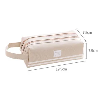 

Pencil Case Compartments Large Capacity Double Layers Pencil Pouch Stationery Organizer Multifunction Stationery Box Hot Sale