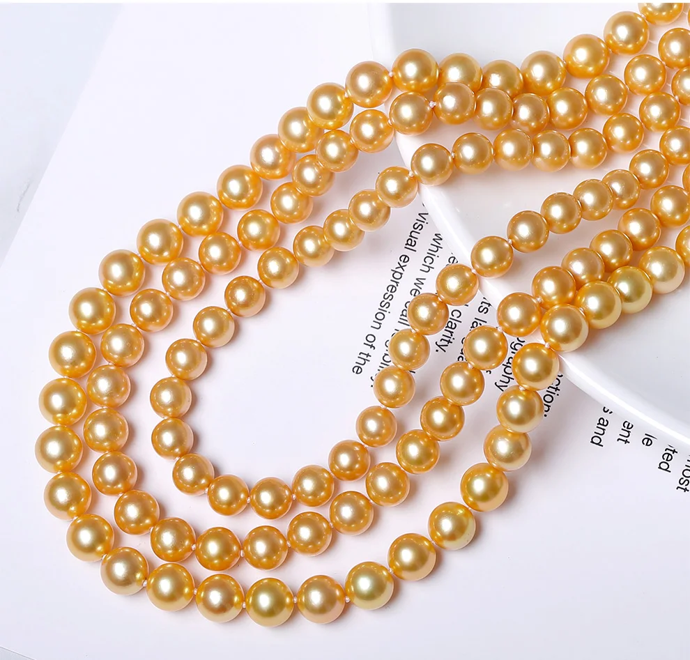 海水金珠项链_02