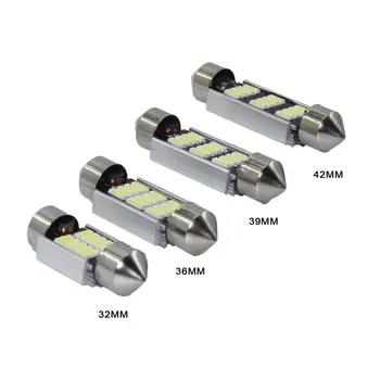 

31mm 36mm 39mm 41mm C5w Led 5630 5730 6 Led Interior Reading White Bulbs