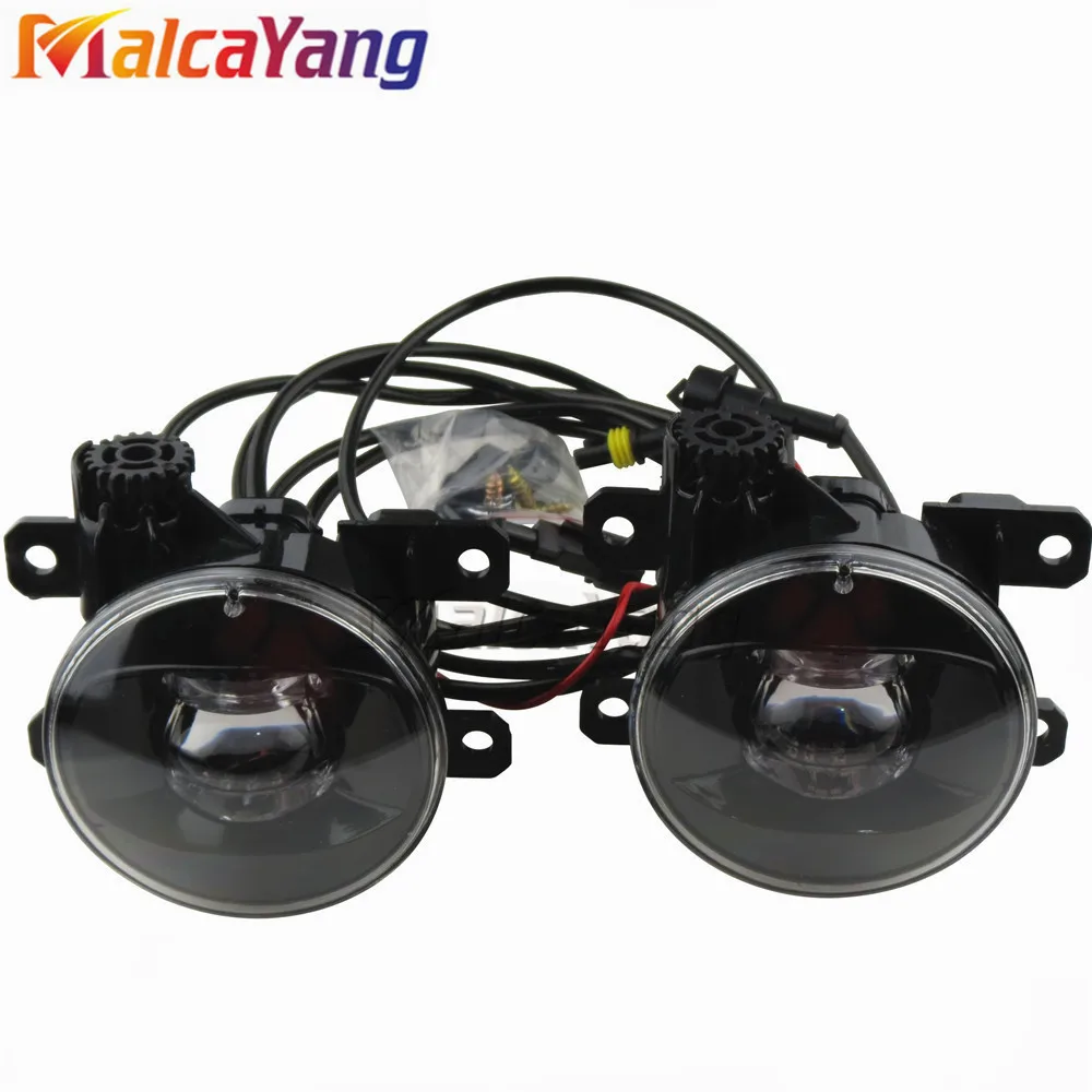 

LED fog Lights DRL Fog Lamps fogLights Car-styling 1 SET For Mitsubishi TRITON L200 OUTLANDER 2 PAJERO 4 GALANT Grandis