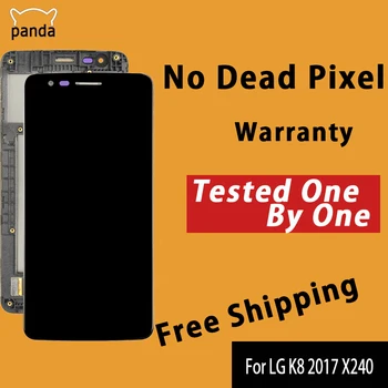 

Promotion K8 2017 Lcd For LG X240 Lcd k8 2017 Display Touch Digitizer Screen Assembly With Frame With Tools