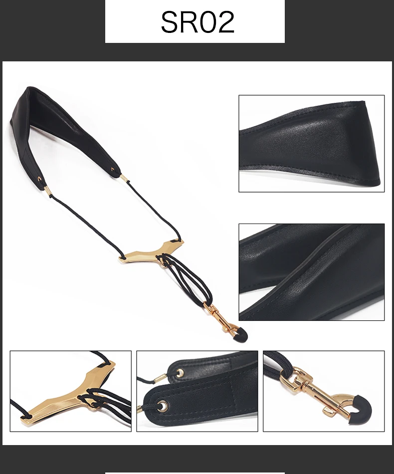 Kit de suspensão de sax selvagem, design