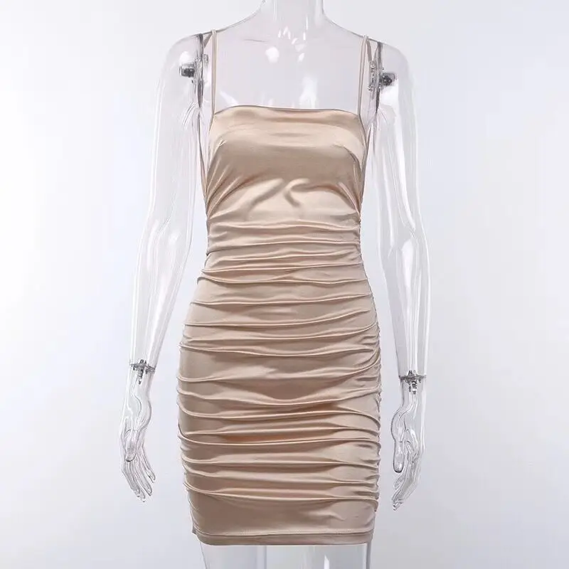 Женский модный хаки черный розовый узкий ремешок Vestido знаменитое вечернее облегающее платье платья