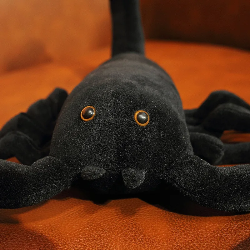Black Scorpion Plush Toy Soft Stuffed Animal Doll