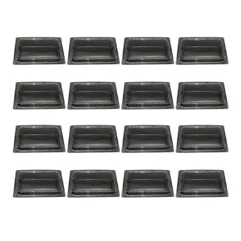 

20PCS Disposable Packing Boxes Take Out Box Rectangle Cake Salad Rice Food Packing Container Carry Out Box