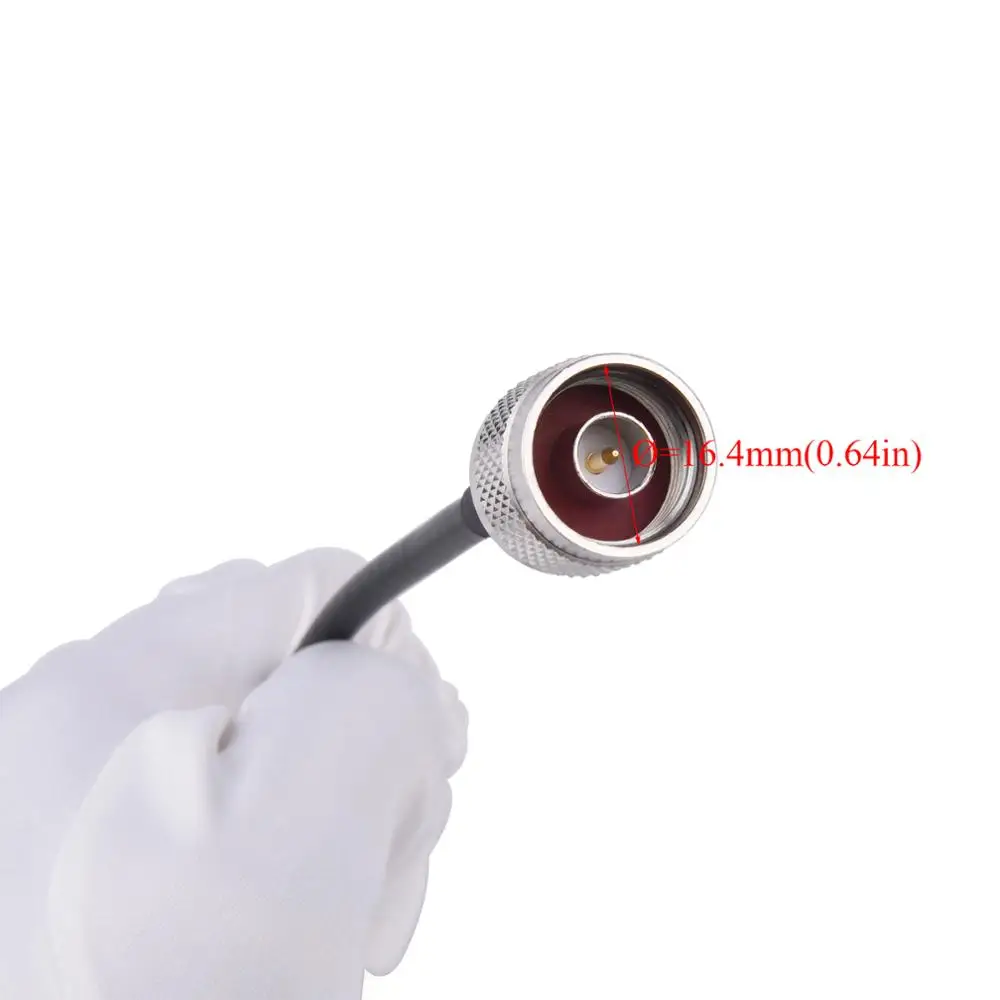 Antenna Pigtail Cable 1-20M RG58/50-3 RF Coaxial Cable N Male to Male Extension For 4G LTE Antenna Signal Booster