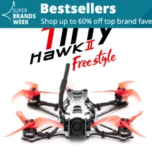 Emax Tinyhawk 2 Freestyle с управлением от первого лица без контроллера 2,5 дюймов 2s 200 мВт 7000kv Runcam Nano2 небольшой гоночный Дрон с видом от первого лица бол...