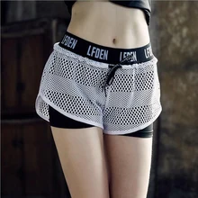 Женские дышащие шорты для йоги deportivo mujer быстросохнущие спортивные шорты Женская Спортивная одежда для женщин спортивные шорты для фитнеса