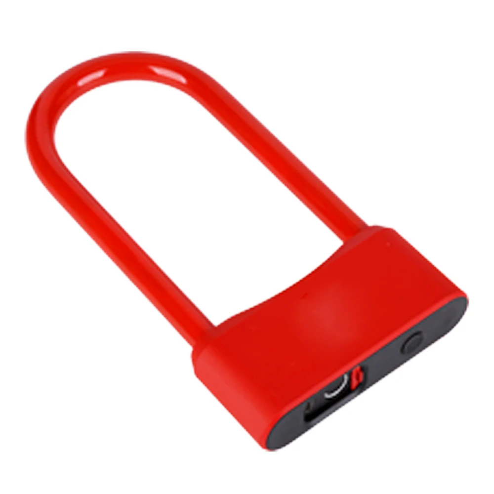 U образный замок со сканером отпечатков пальцев велосипед мотоцикл