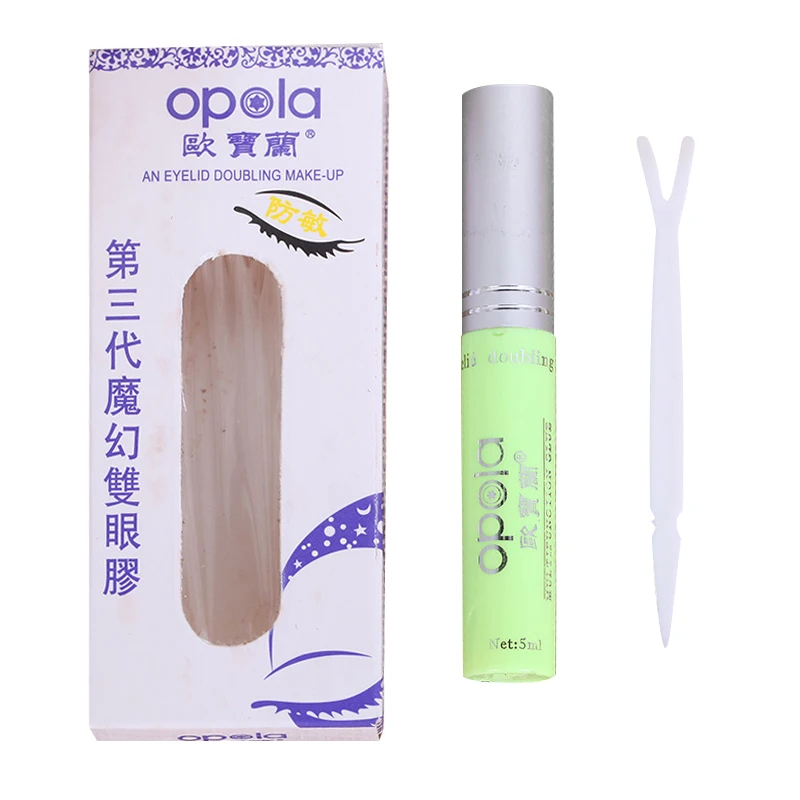 3Types Waterproof Quick Dry Eyelash Glue False Eyelash Extension Lasting Beauty Makeup Adhesive Double Eyelid Makeup TSLM2 - Color: Clear