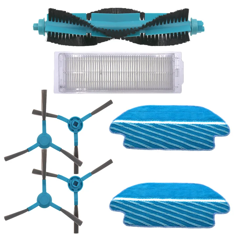 

New Main brush side brush filter HEPA replacement for Cecotec Conga 3290 3490 3690 robotic vacuum cleaner Hepa