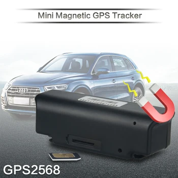 

2568 Vehicle GPS Tracker Real-time Tracking Device With Magnet 3400mAh Battery Locator Support Historical Track Electronic Fence