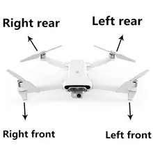 FIMI X8 SE motor arm front and rear UAV GPS module upper shell rear axle spare