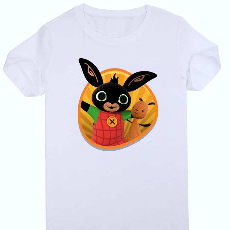 

t-shirts summer top harajuku anime t shirt womens clothing punk korean 90s aesthetic Bing Rabbits tops tshirt women clothes kpop