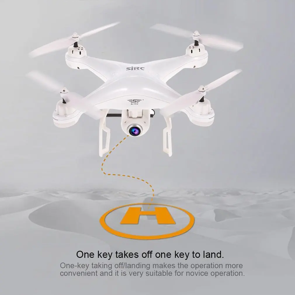 SJ R/C S20W FPV 720P 1080P Camera Selfie Altitude Hold Drone Headless Mode Auto Return Takeoff/Landing Hover GPS RC Quadcopter