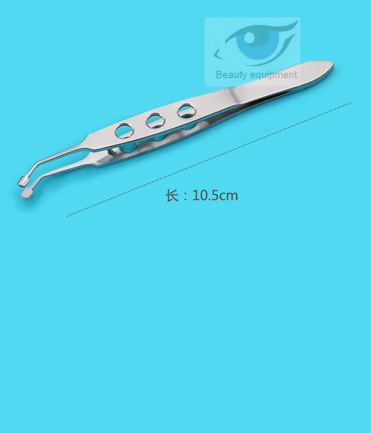 Pinças de Massagem de Pálpebra de Beleza Pinças de Pálpebra Fisioterapia de Glândula Oftalmologia Meibomiana Pinças Cirúrgicas Amarelo Gordo pr 5 Instrumentos p/ pálpebra