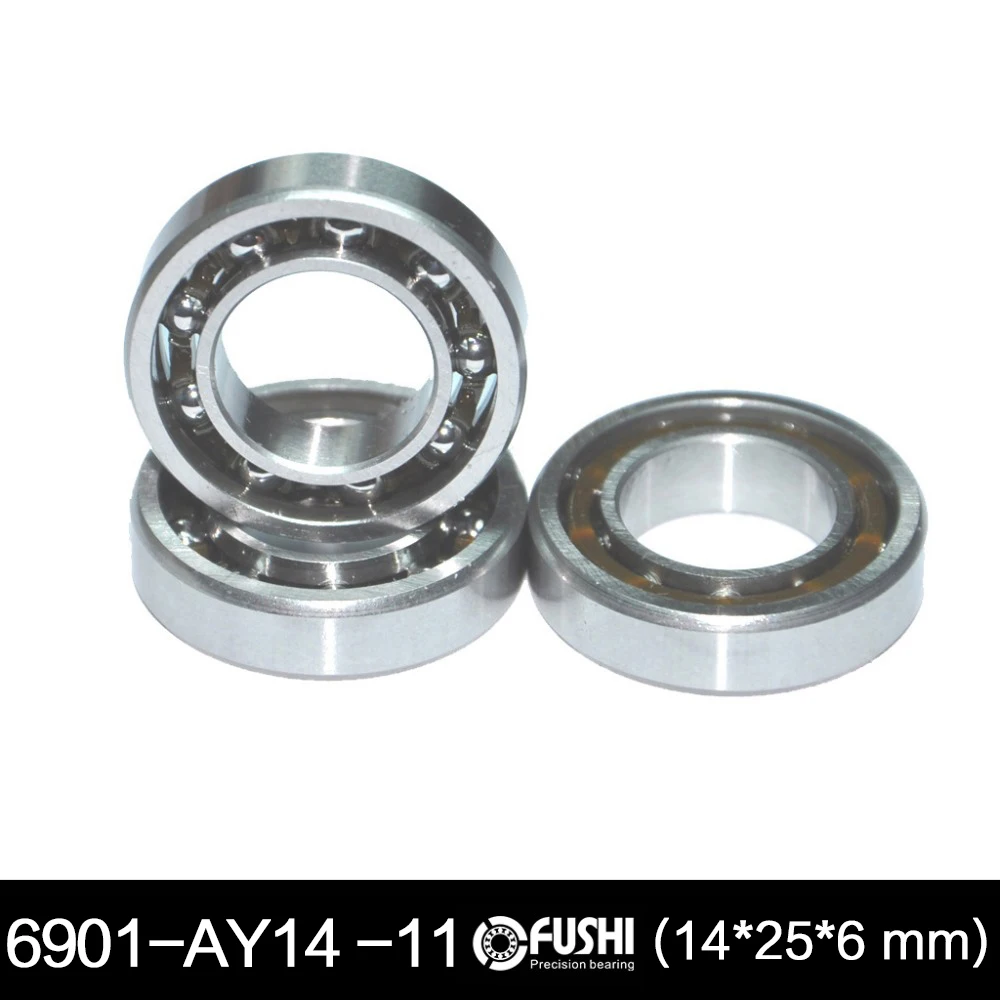Motor Rolamento do Motor 11 Bolas Brilho Plug Modelo r c Motores Rolamentos de Esferas Abec3 6901 ug id 14 mm 14x25x6 mm pc rc