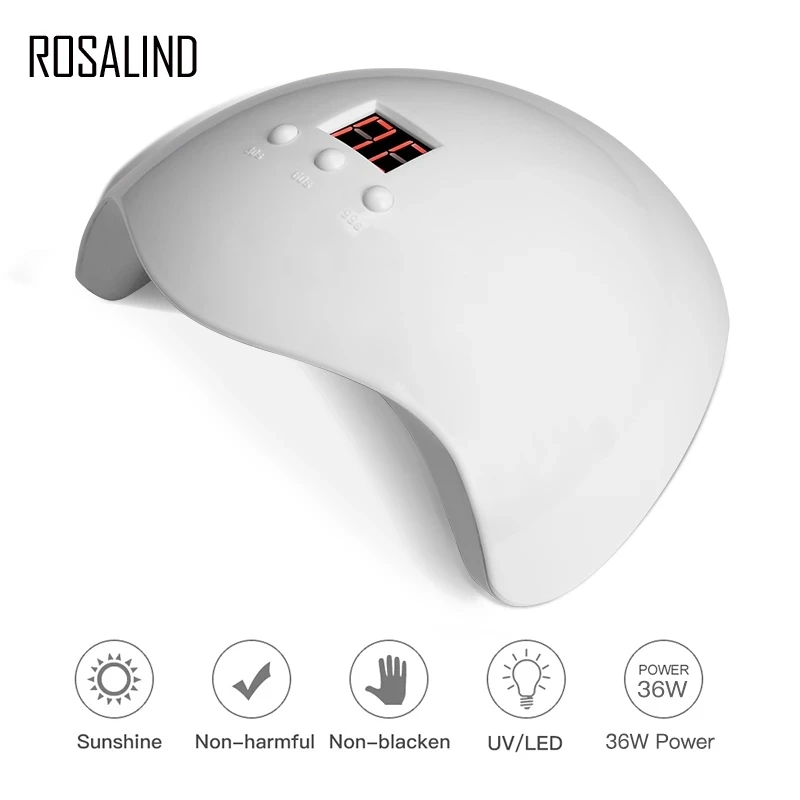 

ROSALIND 36W USB Charger manicure lamp led lamp for manicure drying nails