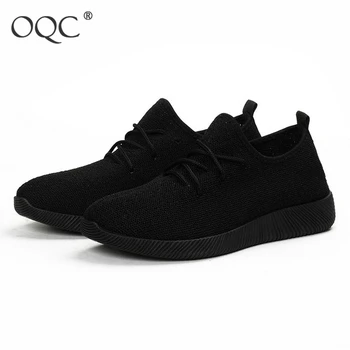 

Breathable Walking Shoes Women Sport Shoes Female Sneaker Flat Shoes Mesh Comfortable Classic Lightweight Shoes D30