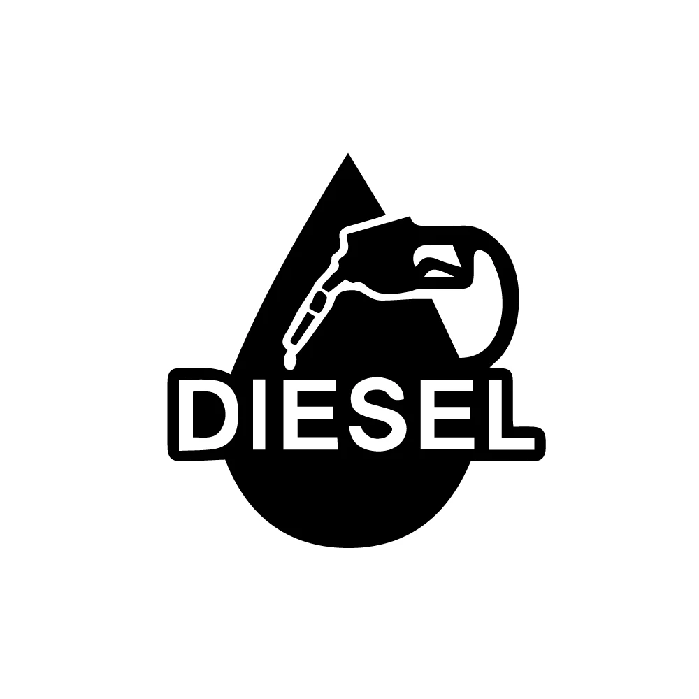 Pegatinas De Vinilo Para Coche Diésel, Calcomanías Creativas