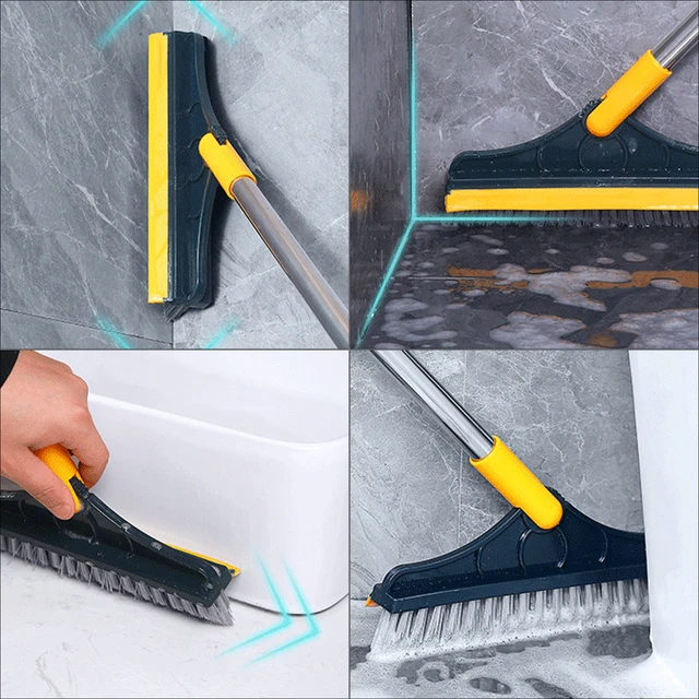 Brosse de nettoyage de carrelage de salle de bain, rainure de fenêtre,  outils pratiques pour le nettoyage des coins ménagers - AliExpress
