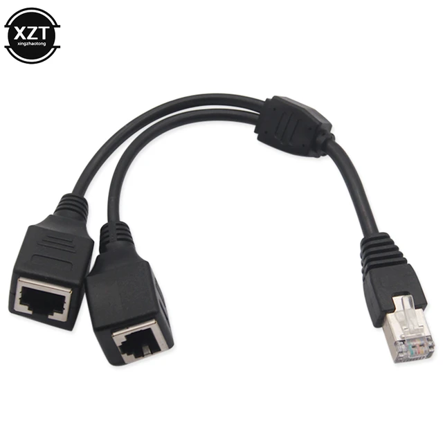 Répartiteur Ethernet, Connecteur Réseau Rj45 Adaptateur En Ligne Femelle  Vers Femelle, Câble Ethernet Et Répartiteur Internet Lan Pour Câble Cat5  Cat5e Cat6 Cat 7, Paquet De 6 Pièces