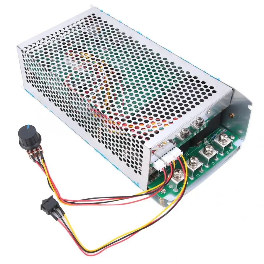 7500W PWM Управление Контроллер скорости двигателя постоянного тока Регулируемый DC