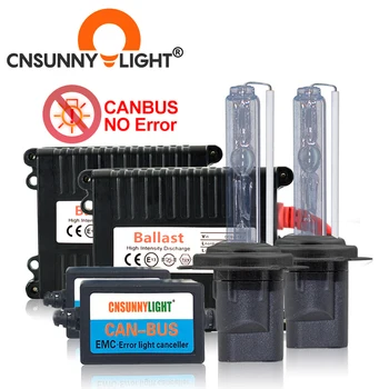 

CNSUNNYLIGHT AC 12V 35W CANBUS Xenon HID H7 H1 H11 headlights no error 4300K 6000K 8000K H4 9005 9006 880 H3 Fog Auto lamps