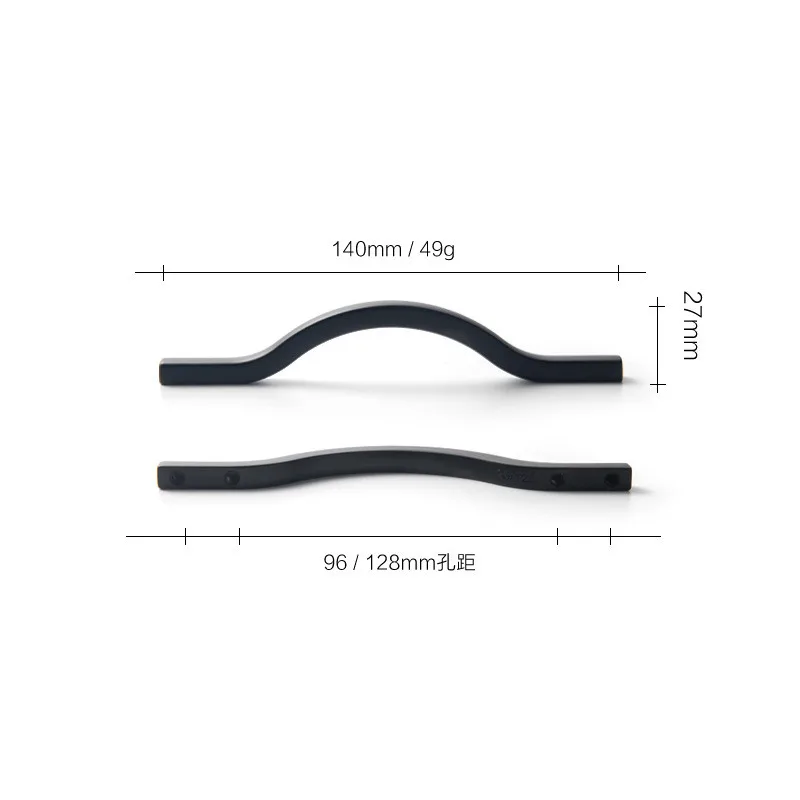 مقابض خزانة ذهبية لامعة لدرج المطبخ وخزانة الملابس...