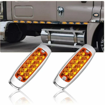 

10pcs Lights Side Marker Clearance Indicator For Heavy Truck Lorry Campers