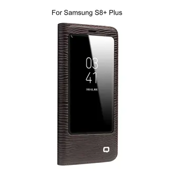 

Auto Dormancy Sleep Wake Up Phone Case Smart View Flip Cover Phone Protective Shell For Samsung Galaxy S8 S8+ S7 S7Edge