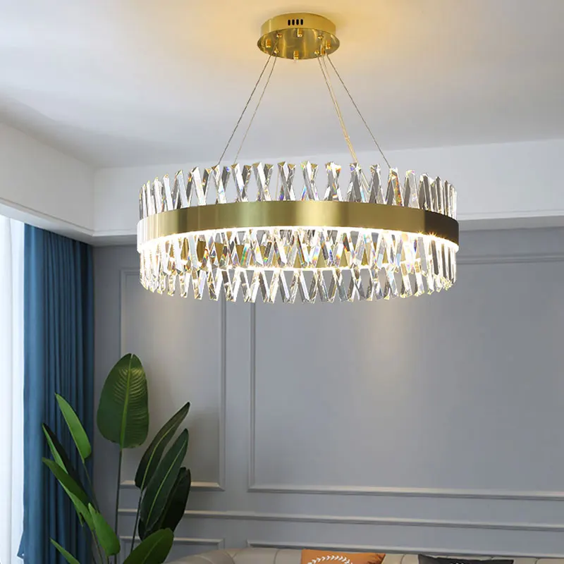 

Led Post Modern CRound ChandelierLighting Lster Chandelier Hall Chandelier