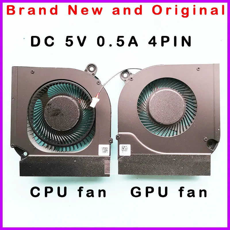 New laptop CPU GPU Fan Radiator For for Acer Nitro 5 AN515-55 AN515-45-R7W AN517-52 N20C1 FML9 FMAQ DC5V DFS5K223052836