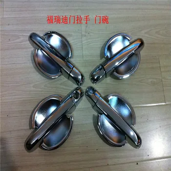 

For Kia Forte 2009-2013 chrome style door handles and bowls car covers car accessories car stickers styling Car Styling