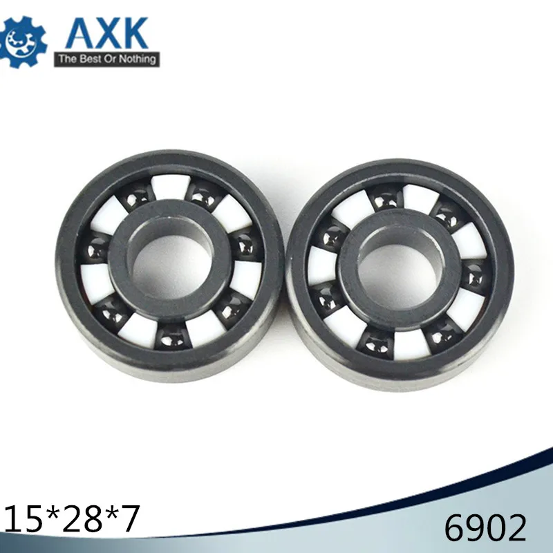 6902 Full Ceramic Bearing ( 1 PC ) 15*28*7 mm Si3N4 Material 6902CE All Silicon Nitride Ceramic 6902 Ball Bearings